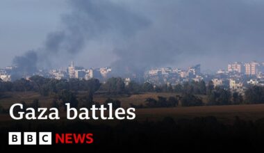 Israel-Gaza: Intense gun battles reported in southern Gaza | BBC News