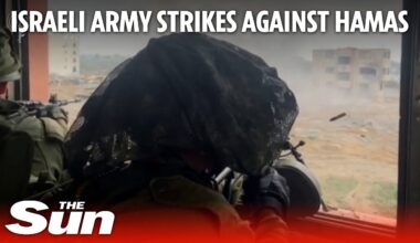 Israeli forces continue ground operations and strikes on Hamas terrorists in Gaza