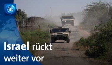 Krieg in Nahost: Israel rückt im Zentrum und Süden des Gazastreifens weiter vor