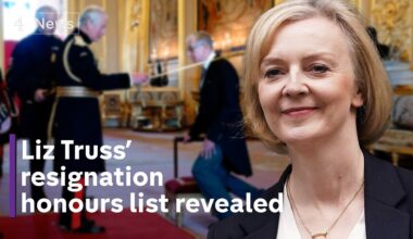 Liz Truss’ resignation honours list published amid allegations of cronyism