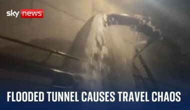 Flooded rail tunnel causes travel chaos at St Pancras and Ebbsfleet