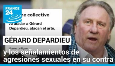 Actores franceses salen en defensa de Depardieu en medio de acusaciones de agresión sexual