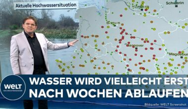 HOCHWASSER IN DEUTSCHLAND: Mehr Wassermassen erwartet! In diesen Regionen bleibt die Lage angespannt