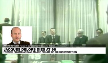 Former EU Commission President Jacques Delors dies at 98 • FRANCE 24 English