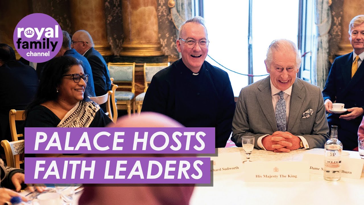 Cheerful Charles Hosts Faith Leaders at Buckingham Palace