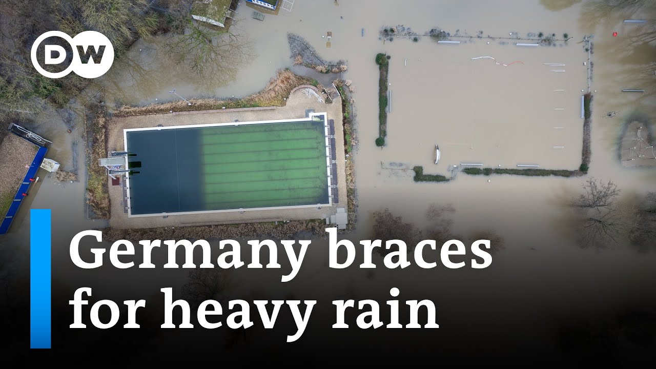 Bundeswehr on standby: Since Christmas, several rivers in Germany have burst their banks | DW News