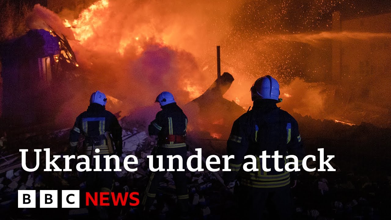 Ukraine war: Russia hits back after Kyiv attack on border city - BBC News