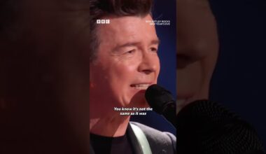 Please can Rick Astley cover all of our favourite songs? 🧡 - BBC