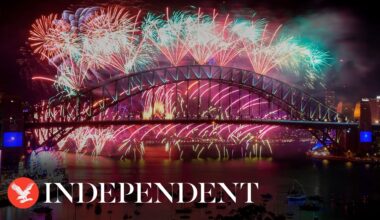 Live: Australia welcomes in 2024 with New Year's fireworks over Sydney Harbour