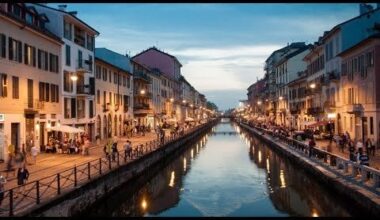 Live from Navigli, Milan's Canal District