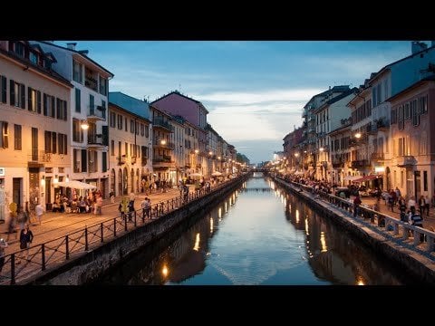 Live from Navigli, Milan's Canal District