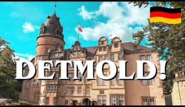 the cozy and beautiful city of Detmold, a small but full of surprise city in the west Germany