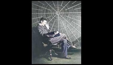 Nikola Tesla in Colour