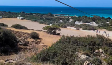 Elafonisi beach 🏝️ a little gem of paradise in the island of Crete 😍🇬🇷