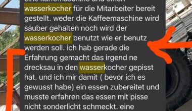 Wasserkocher wurde nicht richtig benutzt 🤢 (wirklich so passiert…)