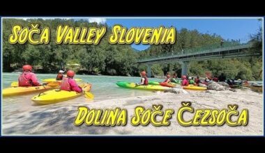 ČEZSOČA Valley Oltresonzia Ausserdorf Goriška SLOVENIJA