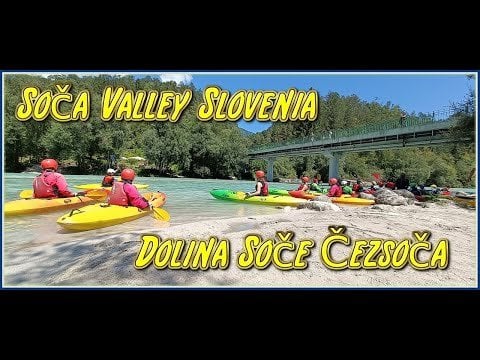 ČEZSOČA Valley Oltresonzia Ausserdorf Goriška SLOVENIJA