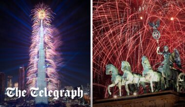 New Year's celebrations 2024: Firework displays light up major cities from Auckland to Berlin