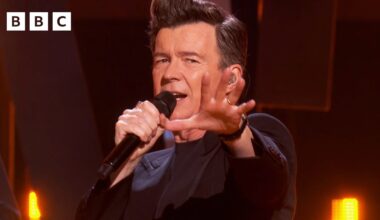 Never Gonna Give You Up | Rick Astley Rocks New Year's Eve - BBC