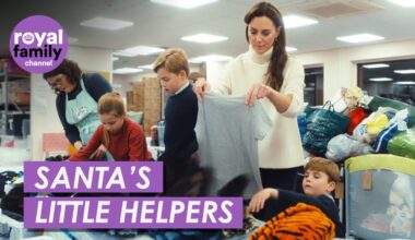 Little Helping Hands: Royal Children Help Pack Gifts for Christmas