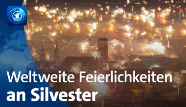 Silvesterfeierlichkeiten: Die Welt begrüßt das Jahr 2024