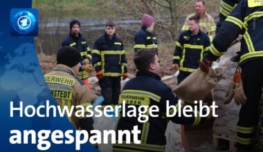 Niedersachsen: Hochwasser-Lage bleibt angespannt