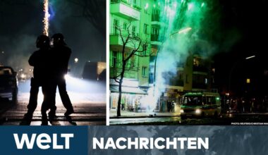 DEUTSCHLAND: Silvester-Randale in Berlin - über 300 Festnahmen! Polizei-Bilanz positiv | WELT Stream