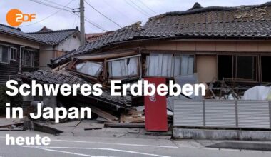 heute 19:00 Uhr vom 01.01.2024 Erdbeben Japan, Silvesternacht, Belgien übernimmt EU-Ratsvorsitz