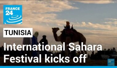 Tunisia's 55th International Sahara Festival opens in Douz • FRANCE 24 English