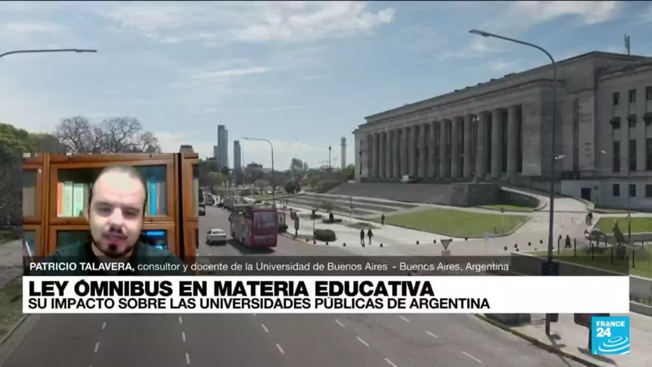 Patricio Talavera: "La mayoría de los estudiantes extranjeros en Argentina tienen su residencia"