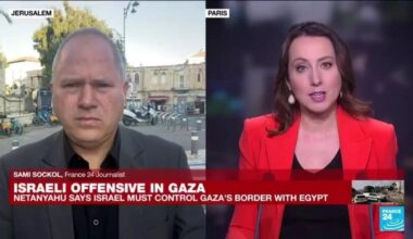 Netanyahu says Israel must control Gaza's border with Egypt • FRANCE 24 English