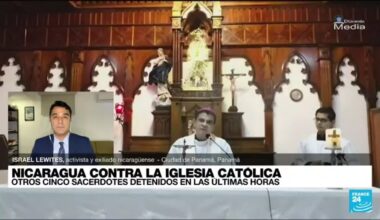 Israel Lewites: "La iglesia católica de Nicaragua ha sufrido más de 740 agresiones"