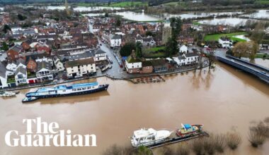 Parts of England and Wales left flooded after Storm Henk batters UK