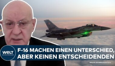 UKRAINE-KRIEG: Warum die US-Kampfflugzeuge F-16 2024 nicht zum Gamechanger werden | WELT Analyse