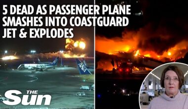 At least 5 dead as passenger plane smashes into coastguard jet & EXPLODES