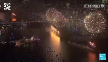 Sydney launches 8 tonnes of fireworks near iconic Harbour Bridge to ring in New Year • FRANCE 24