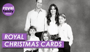 New Official Royal Family Christmas Cards Released!