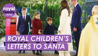 Will & Kate With Royal Children at Carol Serice in Westminster Abbey