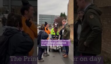 ‘Boo!’: Sweet Moment Prince William Surprises Mum on Charity Walk