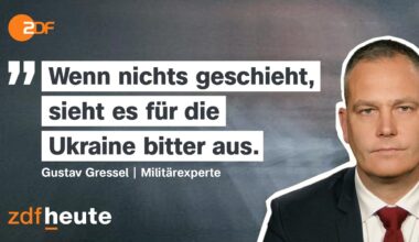 Waffenlieferungen: Ukraine braucht Klarheit - Interview mit Militärexperte Gressel | ZDFheute live