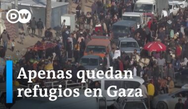 El avance del ejército de Israel hacia el sur agudiza la crisis humanitaria en Gaza