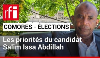 Comores - Présidentielle : les engagements du candidat Salim Issa Abdillah • RFI