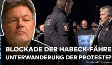 WUT-BAUERN: Vorkommnisse in Schlüttsiel – Blockade von Habeck-Fähre hat juristisches Nachspiel