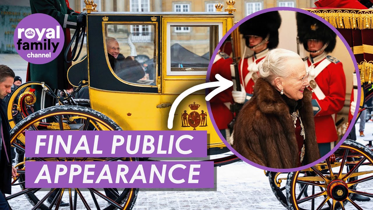 Golden Carriage Ride is Queen Margrethe II's Last Public Appearance