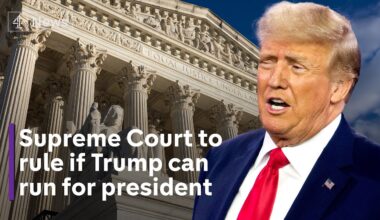 Supreme Court to rule on Trump presidency bid as election campaigns heat up