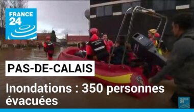 Inondations au Pas-de-Calais : des centaines d'évacués et un mort en Loire-Atlantique