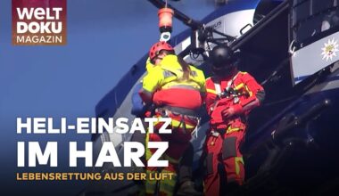 SPEKTAKULÄRE LUTRETTUNGSEINSÄTZE IM HARZ: Bergwacht üben lebensrettende Missionen | Magazin