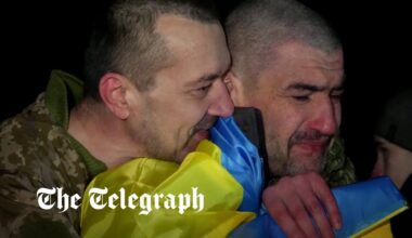 Ukraine and Russia trade hundreds of prisoners in largest swap to date