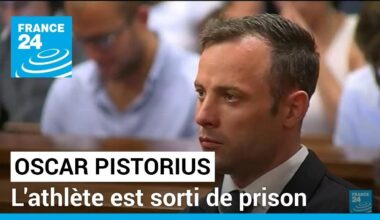 Oscar Pistorius : l'athlète remis en liberté conditionnelle • FRANCE 24