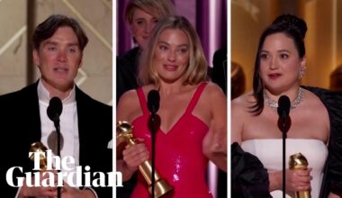 Must-see moments from the 2024 Golden Globe awards